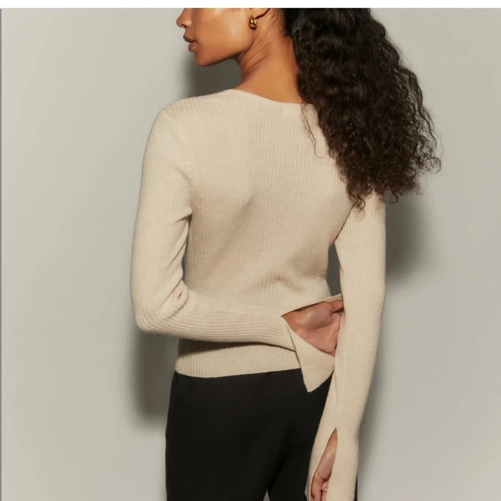 Reformation Glenna Cashmere Sweater - Picture 6 of 10